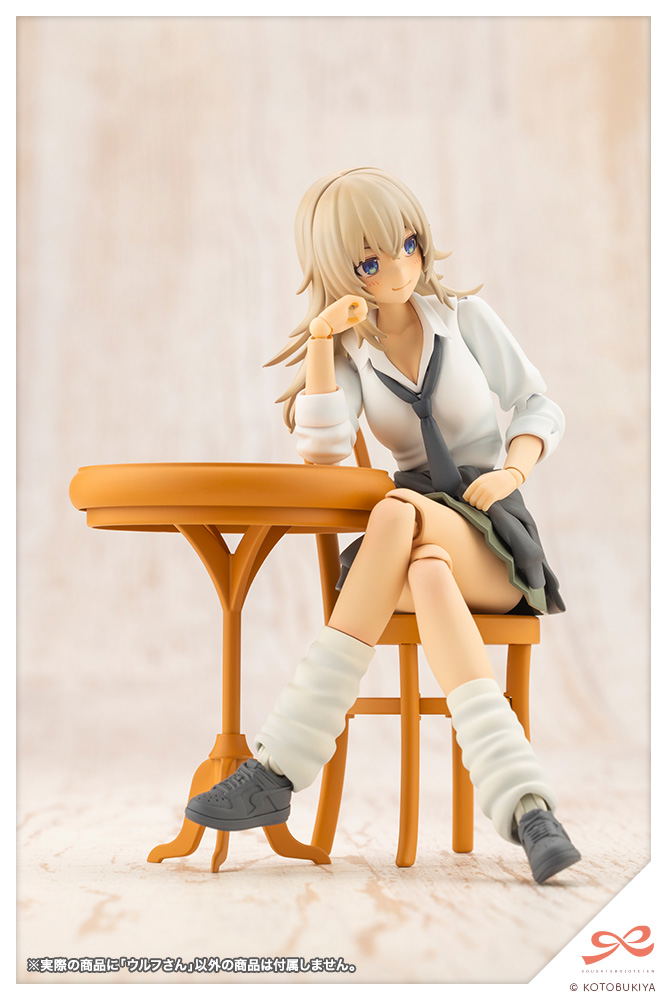 Sousai Shojo Teien 1/10 Scale Plastic Model Kit: Wolf-san image 11