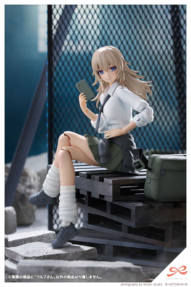 Sousai Shojo Teien 1/10 Scale Plastic Model Kit: Wolf-san image 18