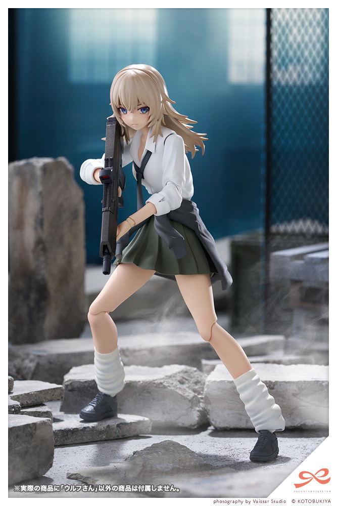 Sousai Shojo Teien 1/10 Scale Plastic Model Kit: Wolf-san image 20