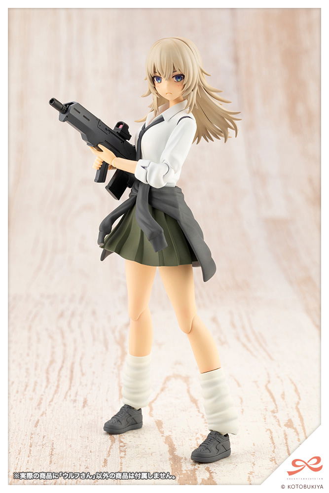 Sousai Shojo Teien 1/10 Scale Plastic Model Kit: Wolf-san image 9