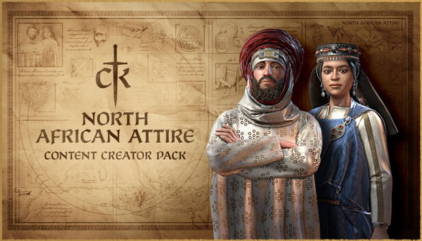 Crusader Kings III: Content Creator Pack - North African Attire (DLC) DLC STEAM digital — Import Game Deal