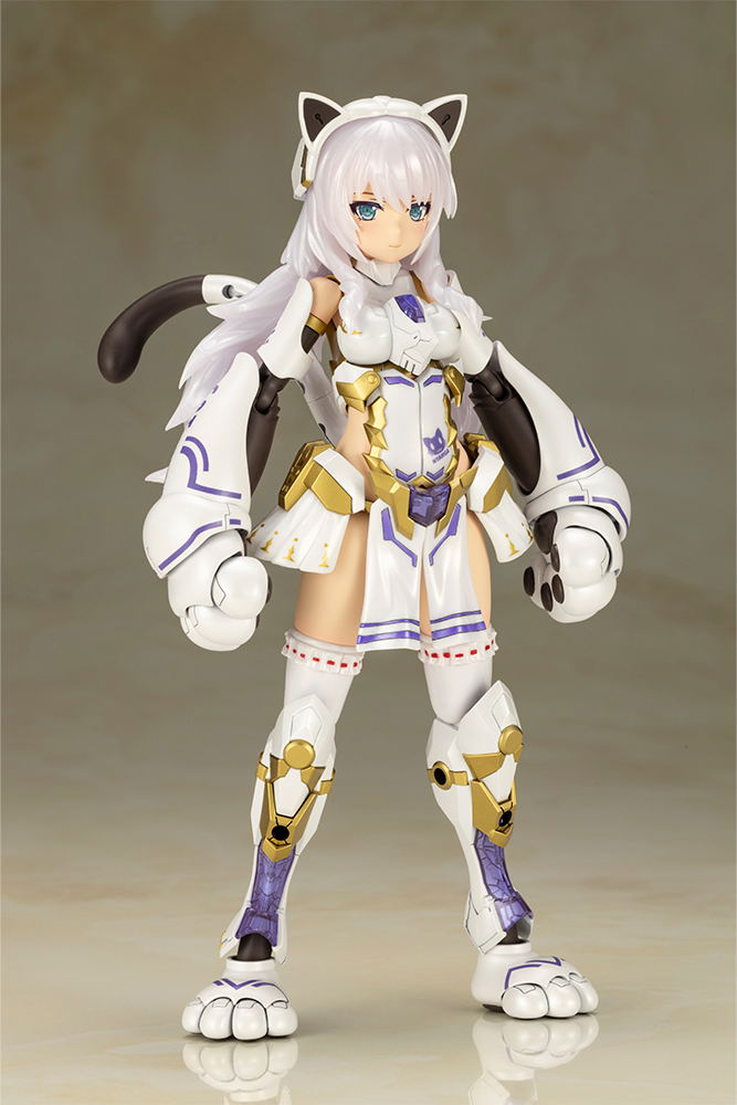 Frame Arms Girl Plastic Model Kit: Durga I Cat Armor Ver. image 2