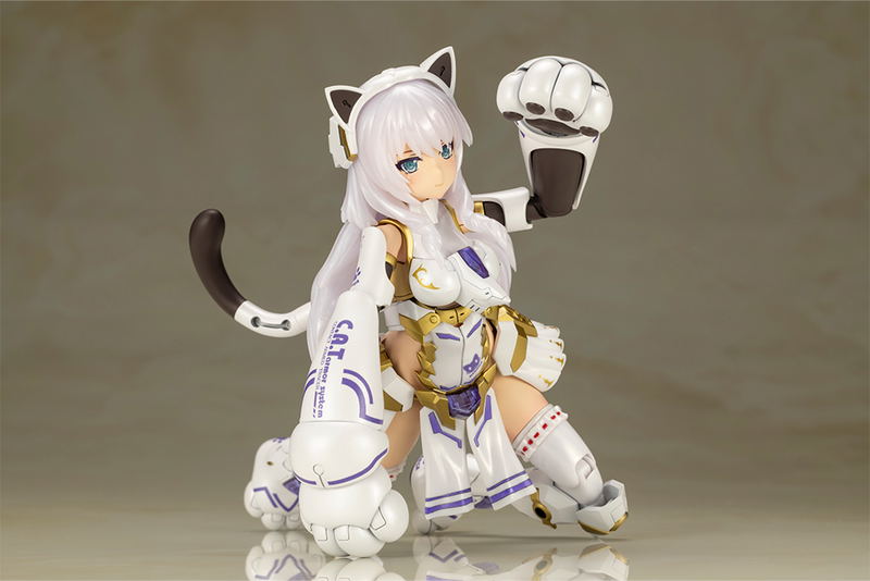 Frame Arms Girl Plastic Model Kit: Durga I Cat Armor Ver. image 4