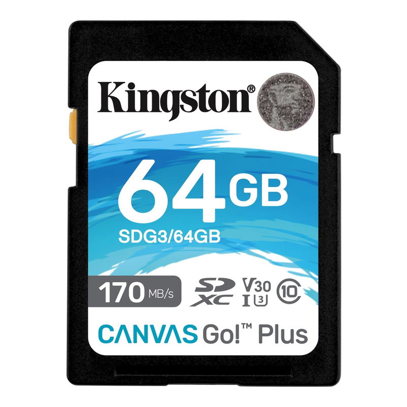 Kingston Canvas Go Plus SDXC Card (64GB) image 1