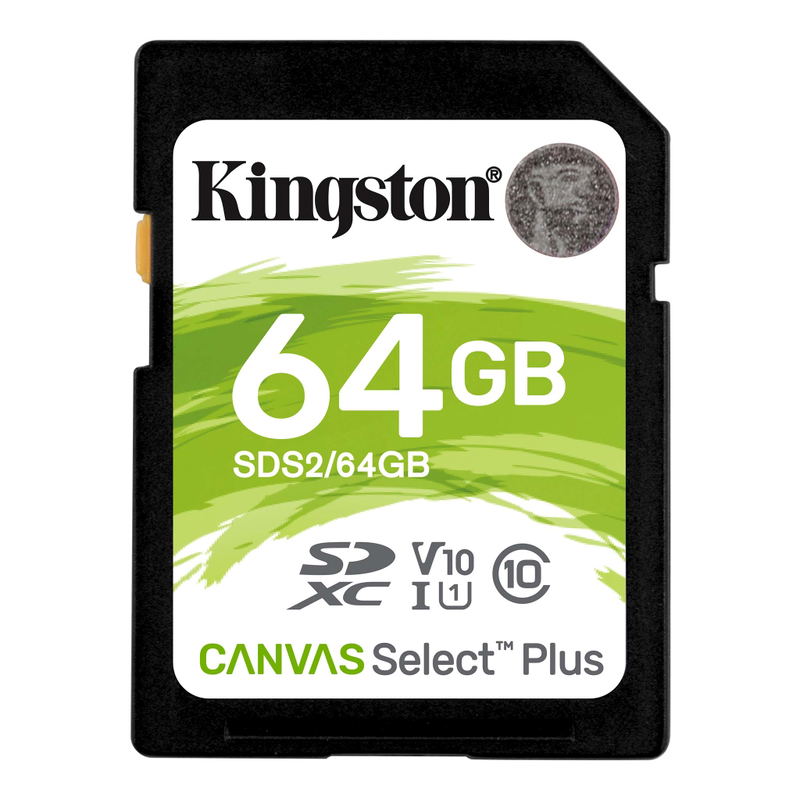 Kingston Canvas Select Plus SDHC Card (64GB) image 1