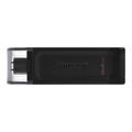 Kingston DataTraveler 70 Type-C FlashDrive 64GB (Black) thumbnail 1