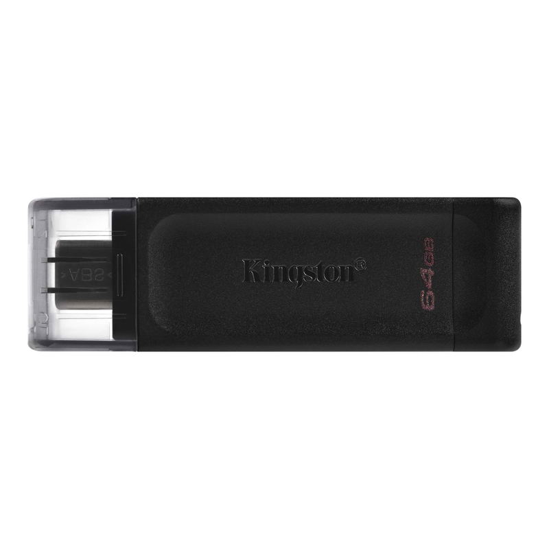 Kingston DataTraveler 70 Type-C FlashDrive 64GB (Black) image 1