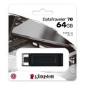 Kingston DataTraveler 70 Type-C FlashDrive 64GB (Black) thumbnail 3