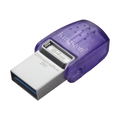 Kingston DataTraveler microDuo 3C FlashDrive 64GB (Purple) thumbnail 2
