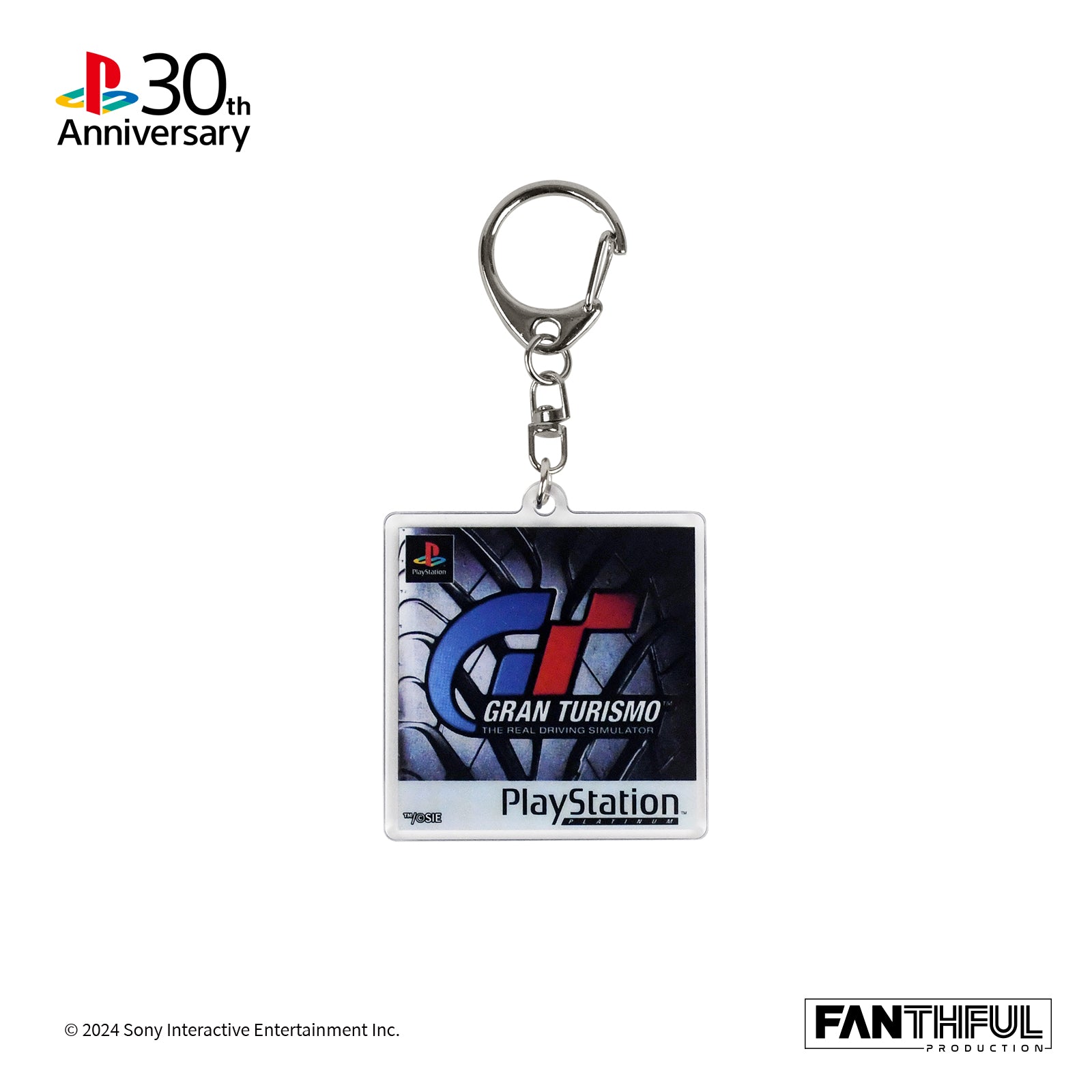 PlayStation 30th Anniversary Acrylic Keychain (Set of 8 Pieces)