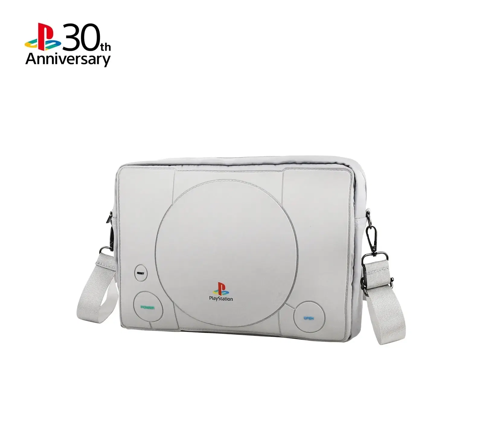 PlayStation ショルダーバッグ グレー playstation-30th-anniversary-