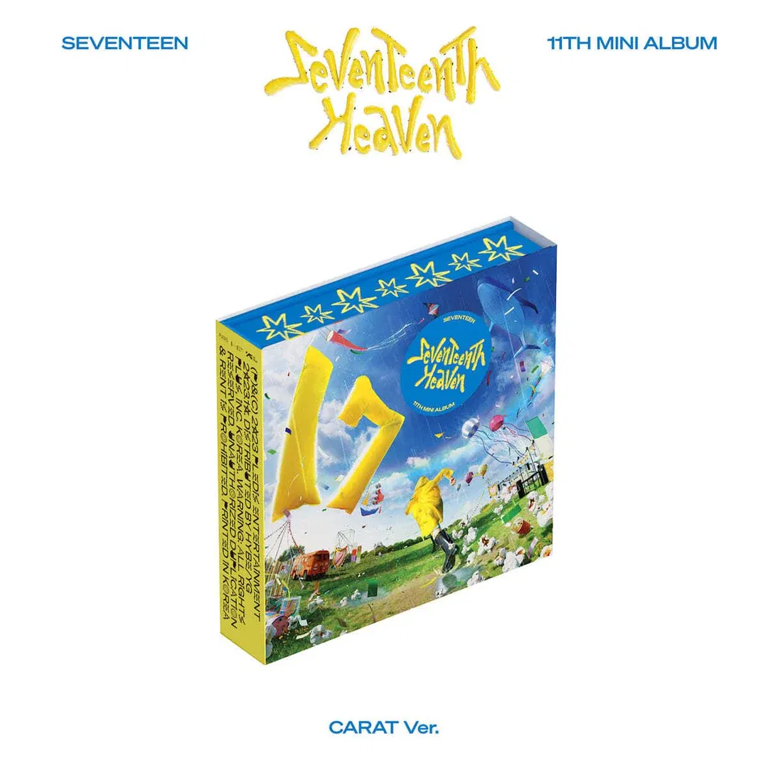 SEVENTEEN - SEVENTEENTH HEAVEN / 11TH MINI ALBUM (Carat Ver
