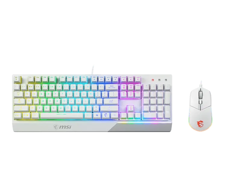 MSI Vigor GK30 Combo TC Gaming Keyboard (White) image 2