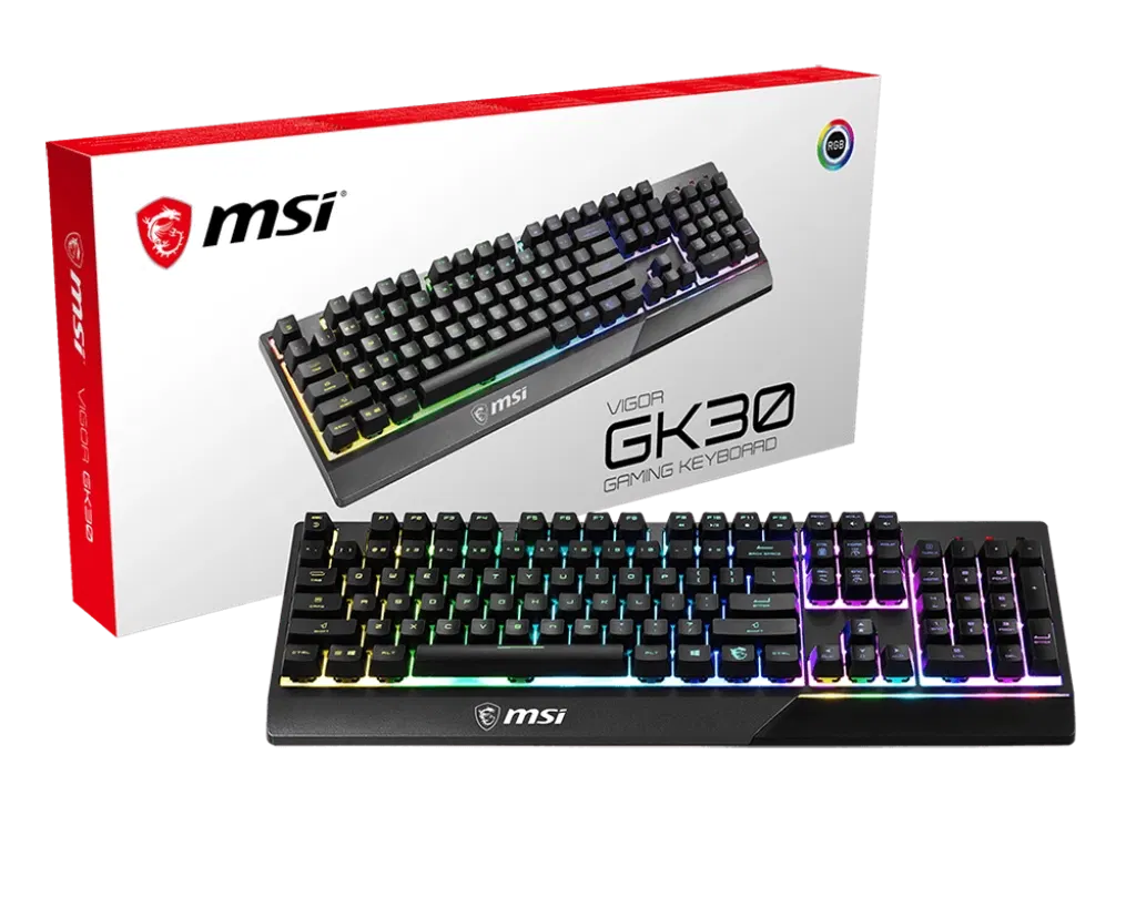 VIGOR GK30 TC Gaming Keyboard (Black) for Laptop, Desktop
