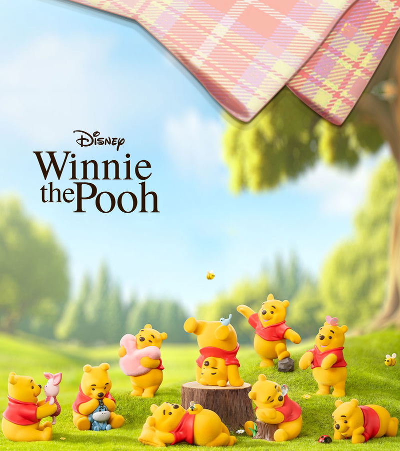 Carefree Winnie the Pooh Series Blindbox (Set of 8 Pieces) image 2