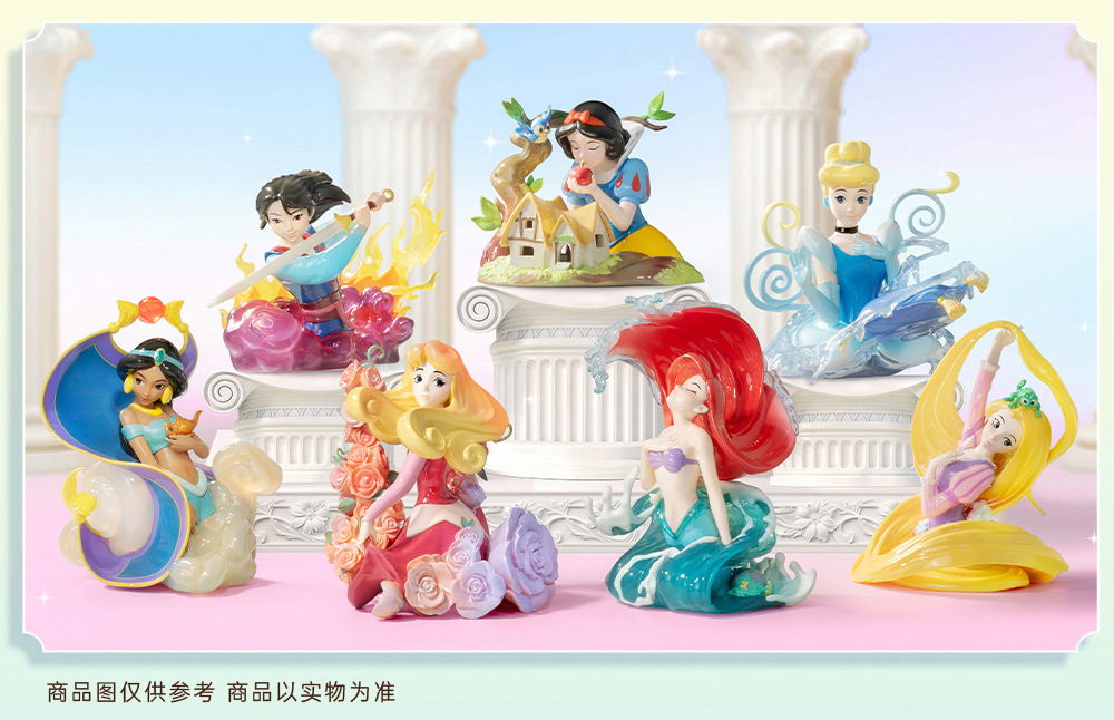 Disney Princess Art Gallery Series 2 Blindbox (Set of 6 Pieces)