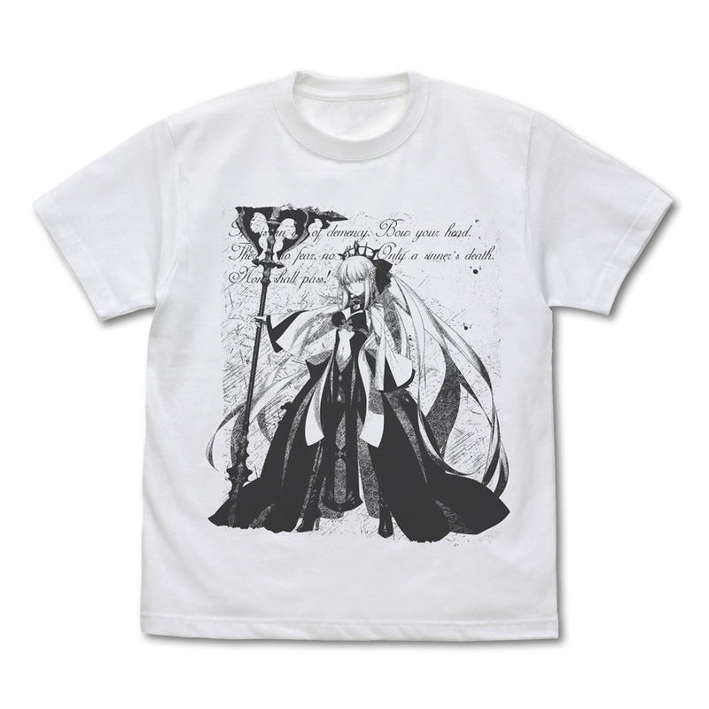 Fate/Grand Order - Berserker/Morgan T-shirt Noble Phantasm Activation Ver. (White | Size XL) image 1