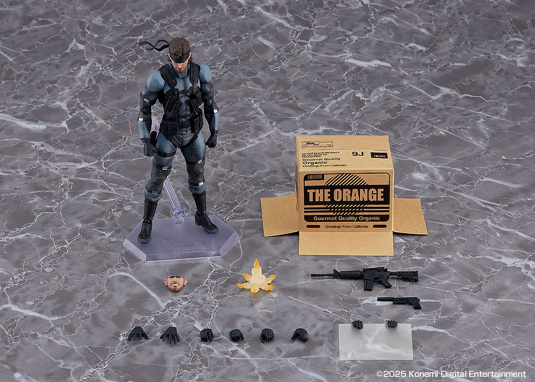 figma No. 645 Metal Gear Solid 2 Sons of Liberty: Solid Snake MGS2