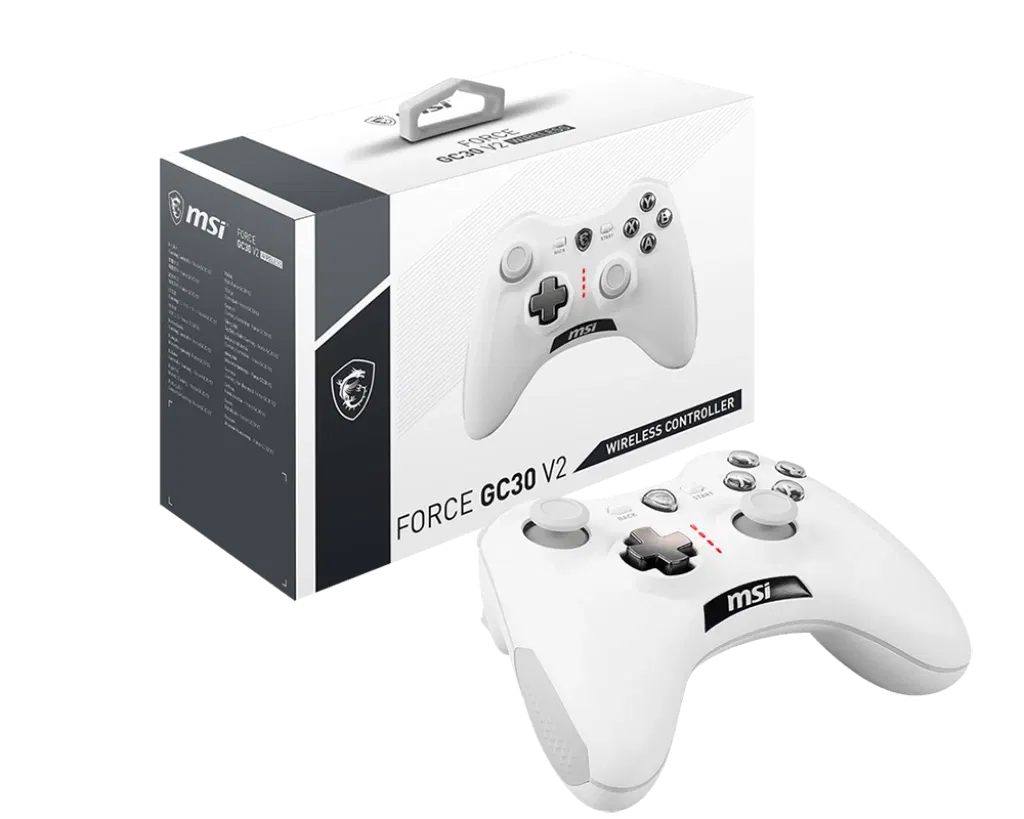 MSI Force GC30 V2 Gaming Controller (White)