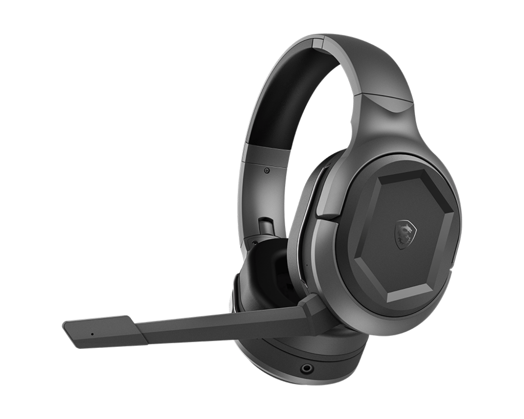 MSI Immerse GH50 Wireless Gaming Headset for Laptop, Desktop
