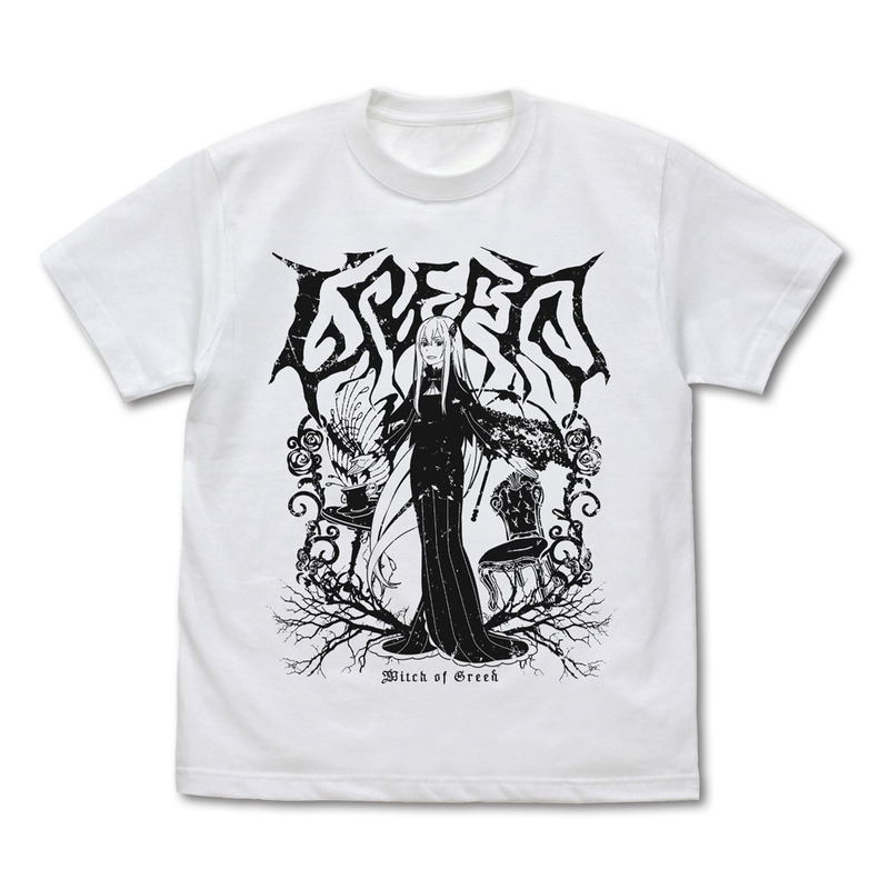 Re:ZERO -Starting Life In Another World- Witch Of Greed Echidna T-shirt (White | Size S) image 1