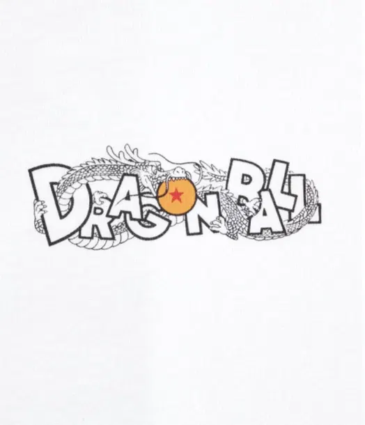 UT Dragon Ball - Goku and Bulma T-Shirt (White | Size XXXL) image 4