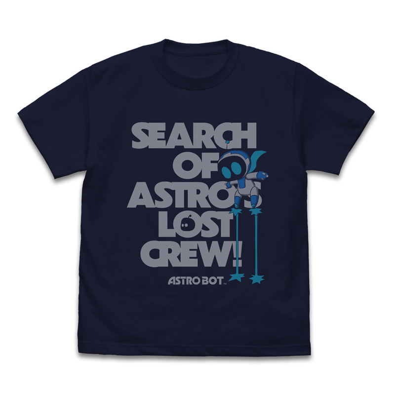 Astro Bot - Search Of Astro Lost Crew T-shirt (Navy | Size M) image 1