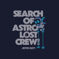 Astro Bot - Search Of Astro Lost Crew T-shirt (Navy | Size S) thumbnail 2