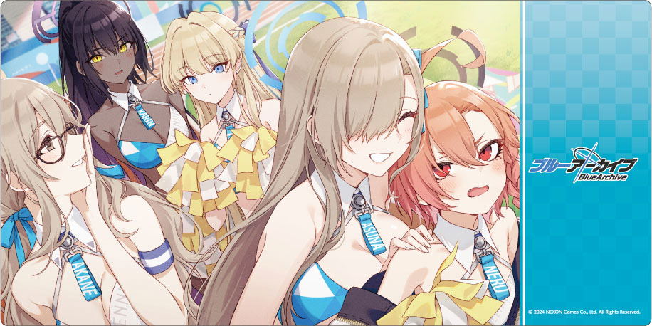 Blue Archive Original Illustration Play Mat 3.5th Anniversary Pop