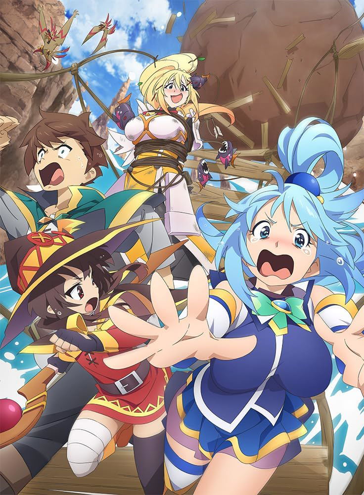 Dvd Konosuba Movie Full Free Anime DVD Konosuba: God's Blessing