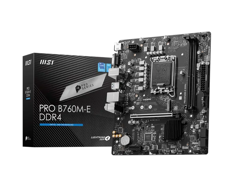 MSI PRO B760M-E DDR4 image 1