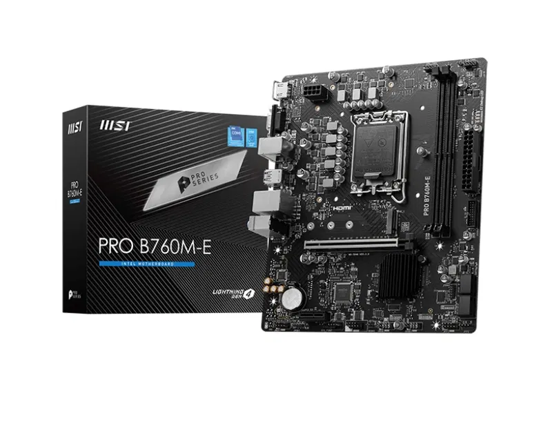 MSI PRO B760M-E DDR5 image 1