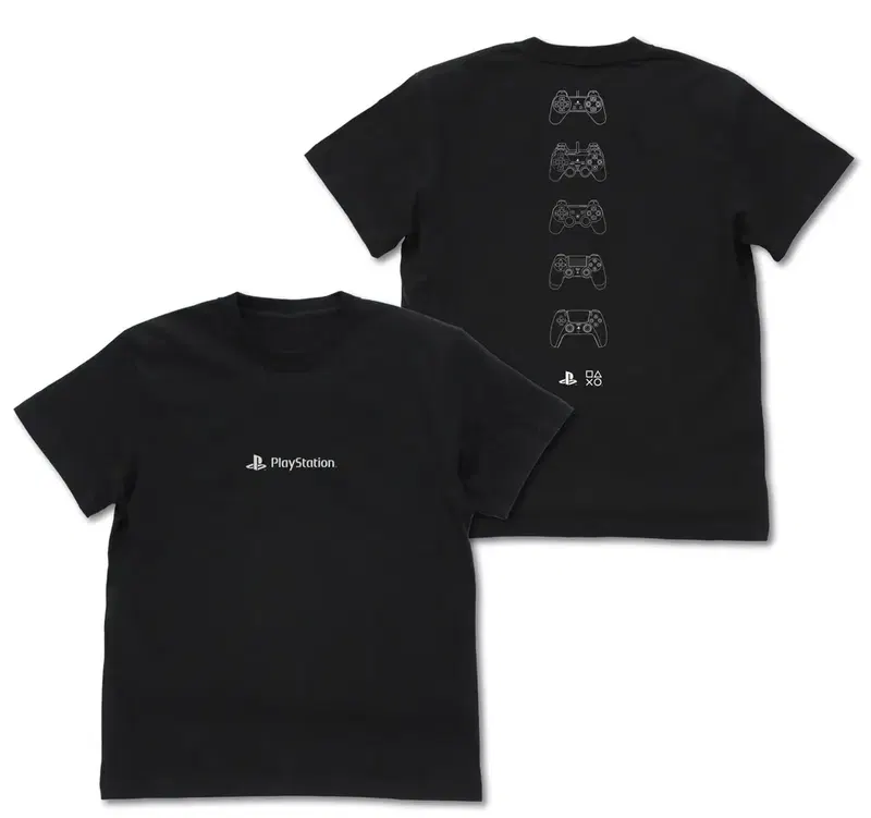 PlayStation - Controller T-shirt For PlayStation (Black | Size S) image 1