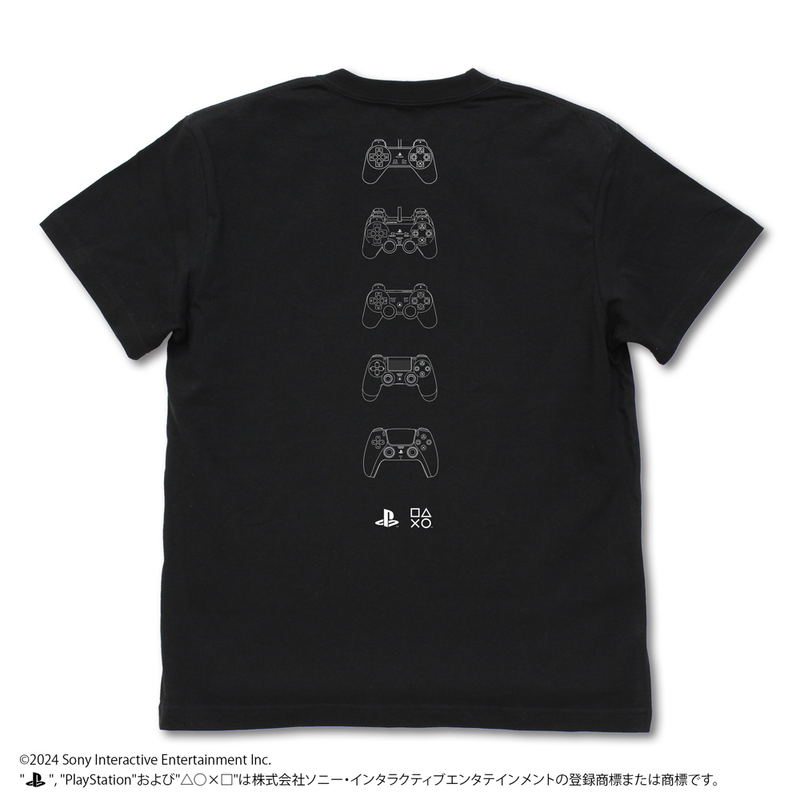 PlayStation - Controller T-shirt For PlayStation (Black | Size XL) image 3