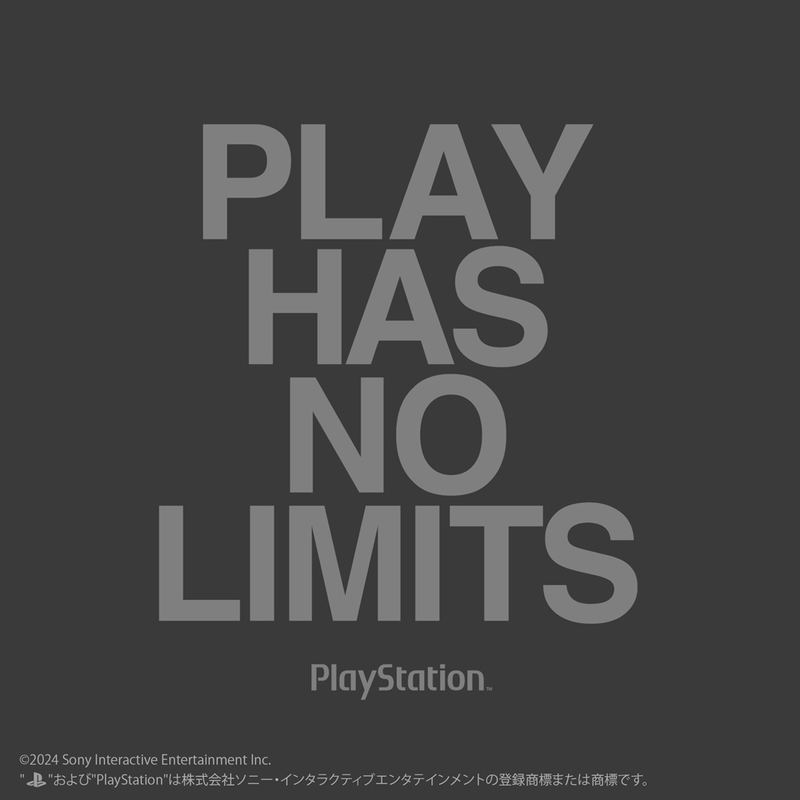 PlayStation - Play Has No Limits T-shirt For PlayStation (Sumi | Size S) image 2