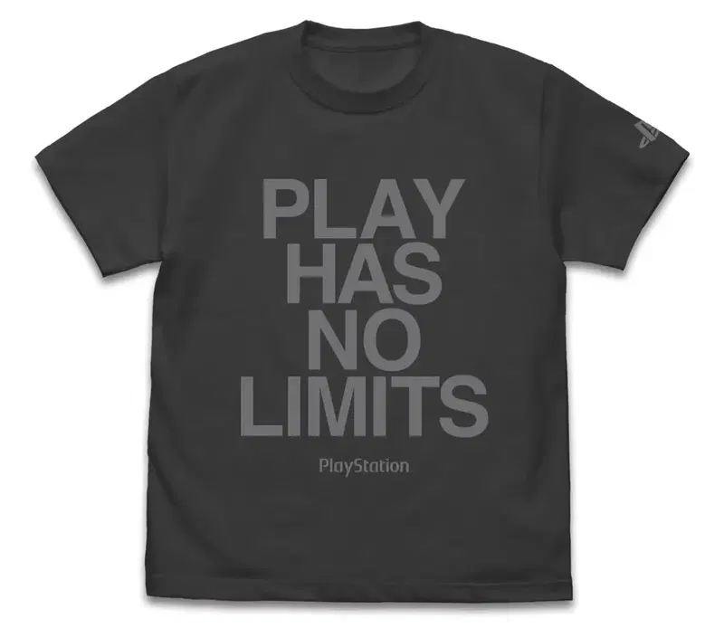 PlayStation - Play Has No Limits T-shirt For PlayStation (Sumi | Size S) image 1