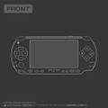 PlayStation - T-shirt For PSP™ (PlayStation™Portable) (Sumi | Size M) thumbnail 4