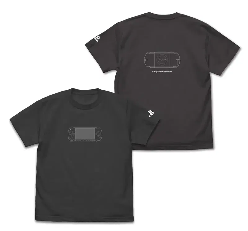 PlayStation - T-shirt For PSP™ (PlayStation™Portable) (Sumi | Size S) image 1