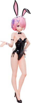 Re:Zero Starting Life in Another World 1/4 Scale Pre-Painted Figure: Ram Bare Leg Bunny Ver. 2nd thumbnail 1