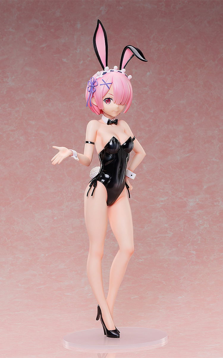 Re:Zero Starting Life in Another World 1/4 Scale Pre-Painted Figure: Ram Bare Leg Bunny Ver. 2nd image 2