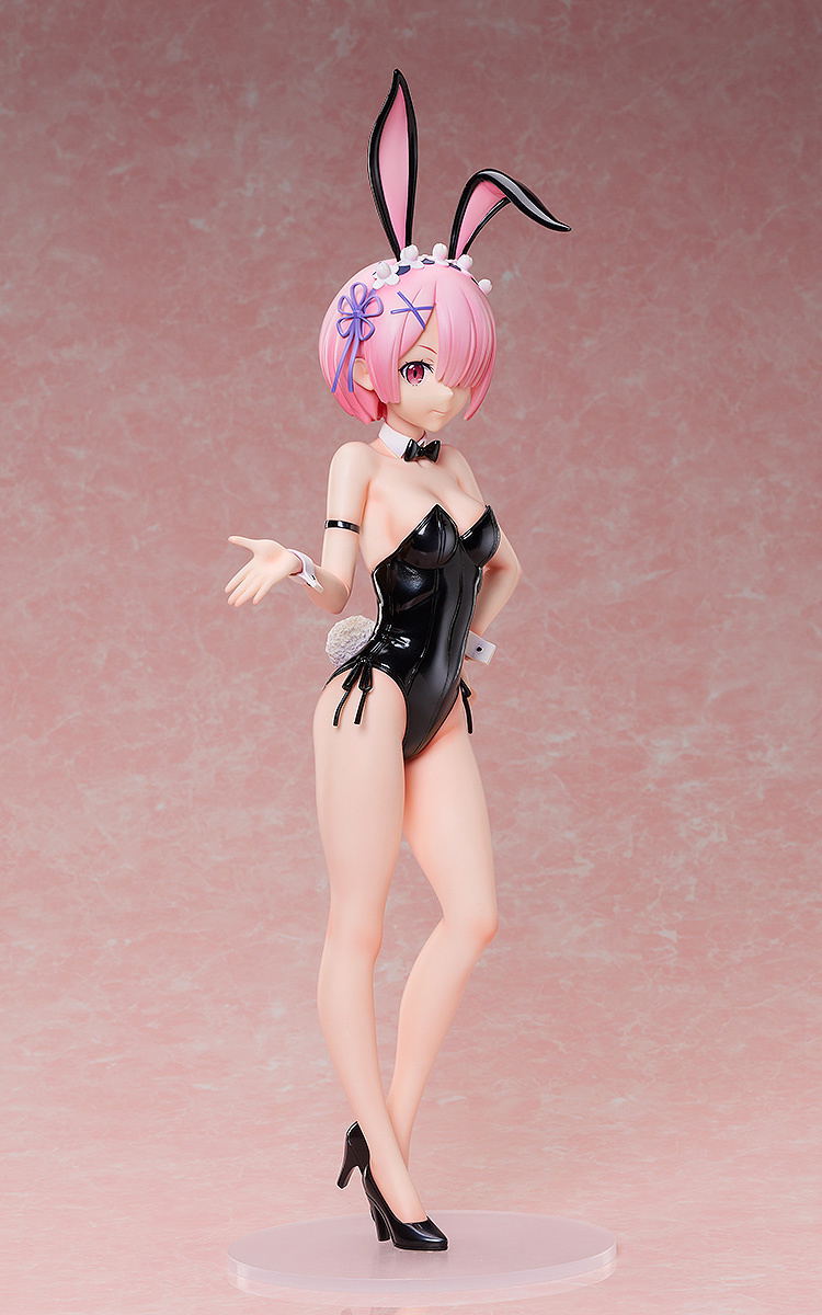 Re:Zero Starting Life in Another World 1/4 Scale Pre-Painted Figure: Ram Bare Leg Bunny Ver. 2nd image 4