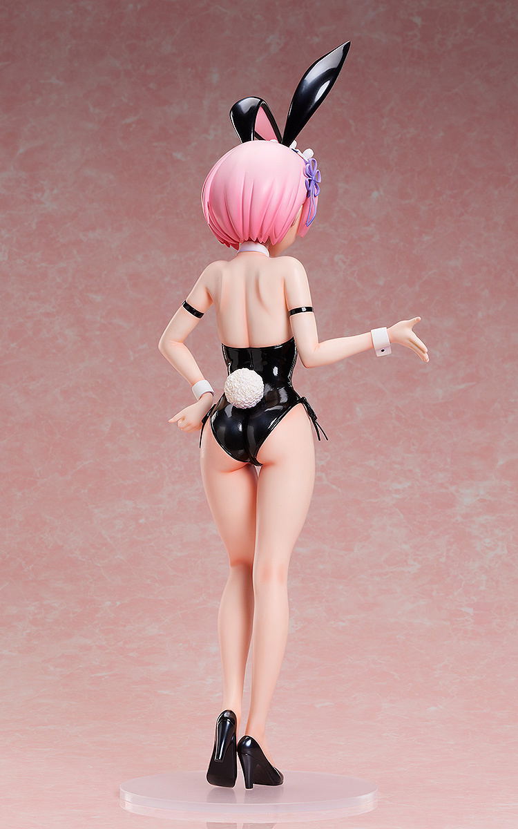 Re:Zero Starting Life in Another World 1/4 Scale Pre-Painted Figure: Ram Bare Leg Bunny Ver. 2nd image 5