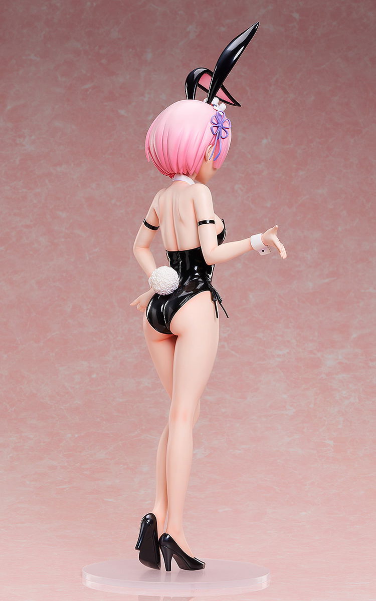 Re:Zero Starting Life in Another World 1/4 Scale Pre-Painted Figure: Ram Bare Leg Bunny Ver. 2nd image 7