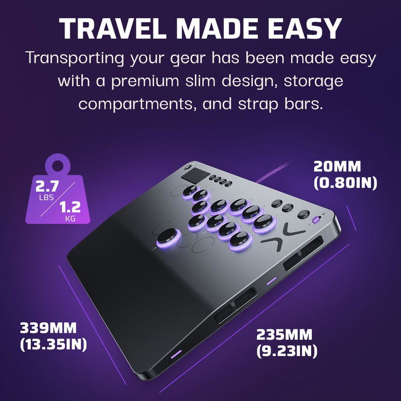 Turtle Beach Victrix Pro KO Leverless Fight Stick for PS5 / PS4 / Windows 10/11 image 8