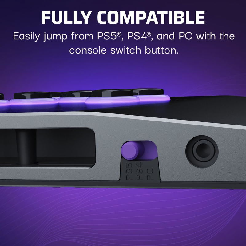 Turtle Beach Victrix Pro KO Leverless Fight Stick for PS5 / PS4 / Windows 10/11 image 6