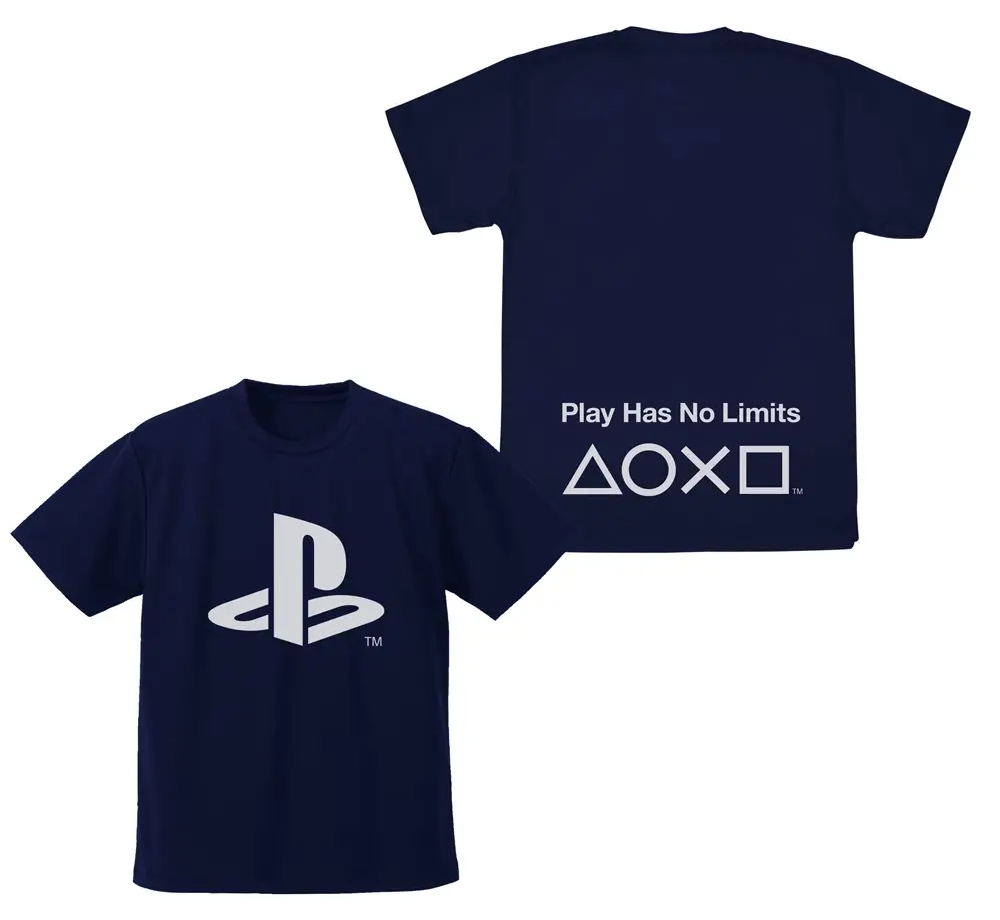 PlayStation - Dry T-shirt For PlayStation (Navy | Size M)