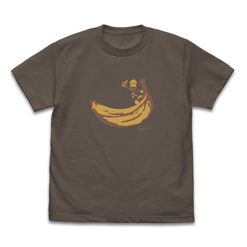Ape Escape - Piposaru Banana T-shirt (Charcoal | Size S) image 1