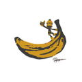 Ape Escape - Piposaru Banana T-shirt (White | Size S) thumbnail 2