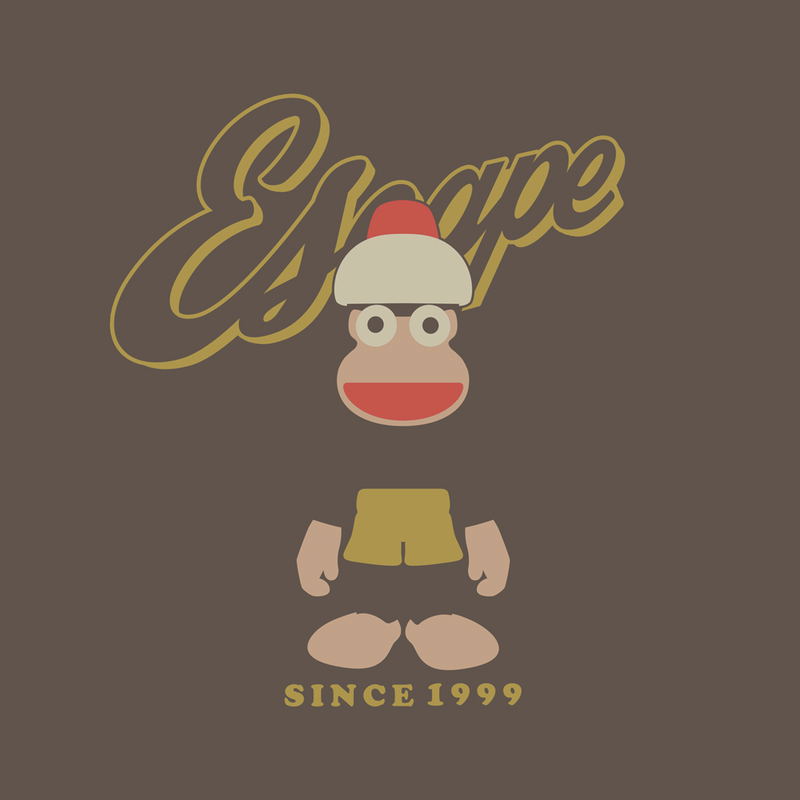 Ape Escape - Piposaru Escape T-shirt (Charcoal | Size XL) image 2