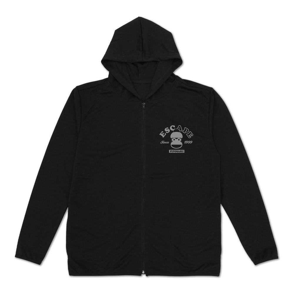 Ape Escape - Piposaru Thin Dry Hoodie (Black | Size M)